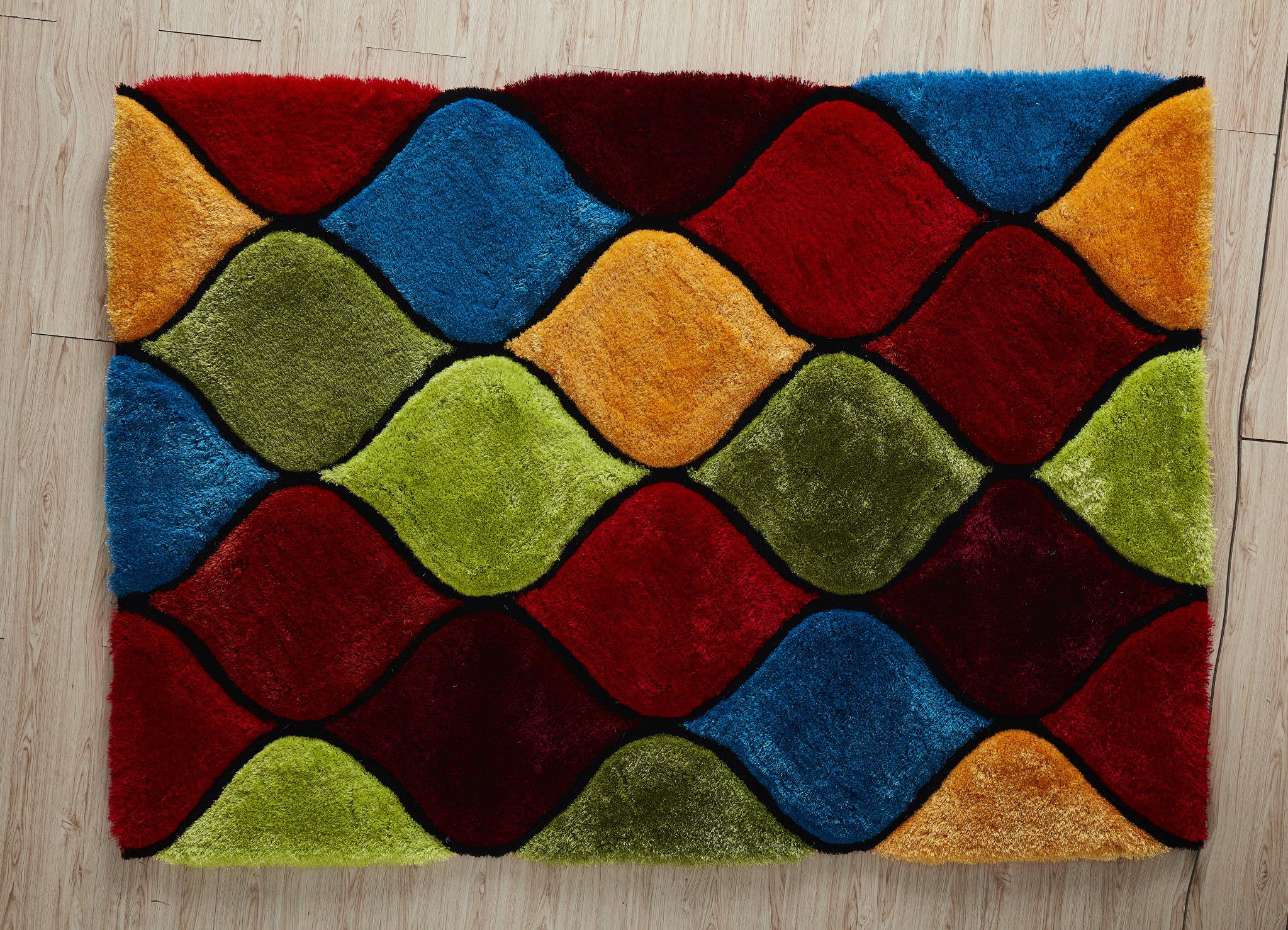 Red Barrel Studio® Fabiyi Abstract Red Area Rug Wayfair