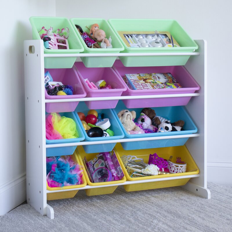 pastel toy organizer