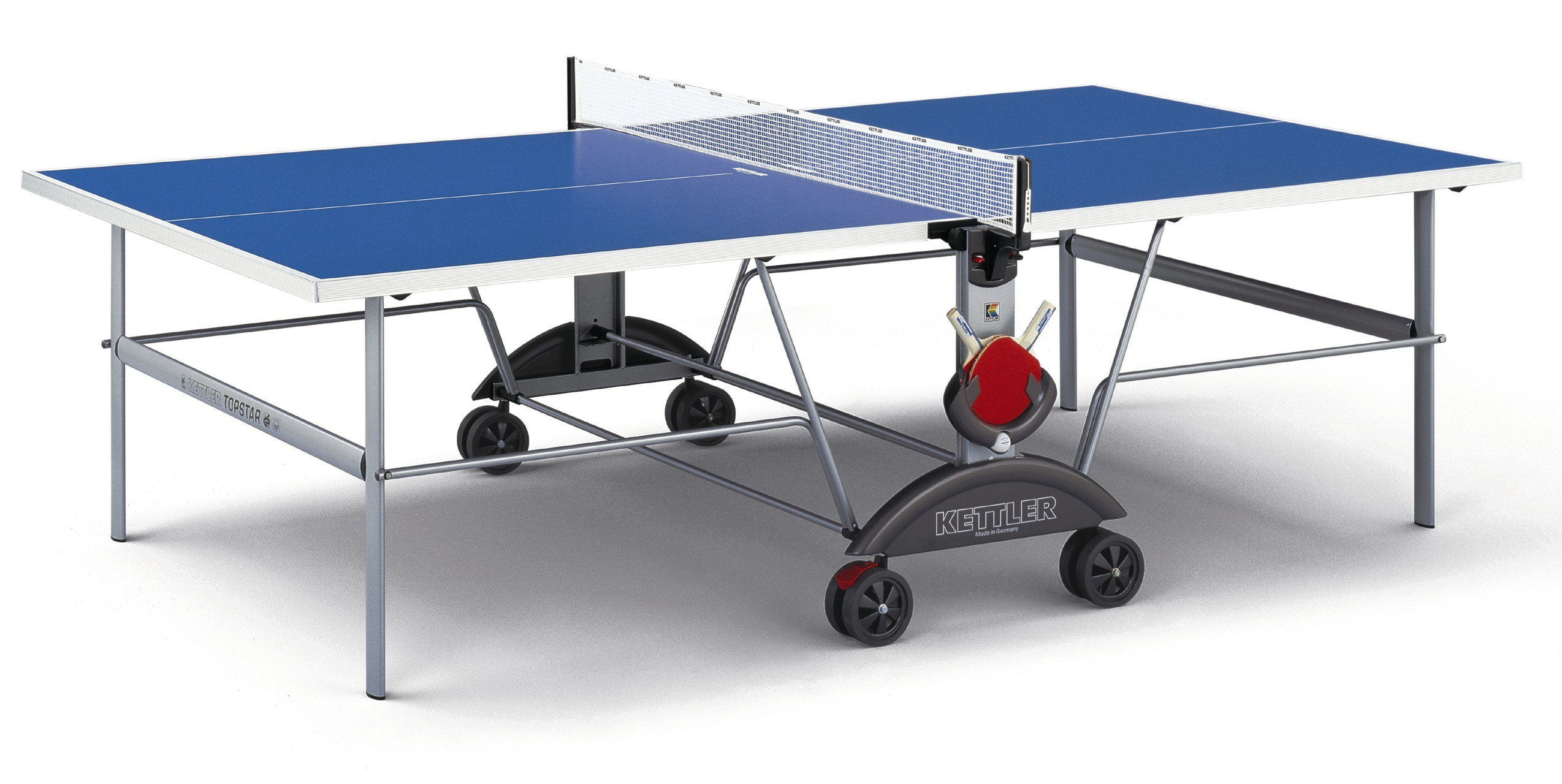 Kettler Usa Top Star Xl Foldable Indoor Outdoor Table Tennis Table 23mm Thick