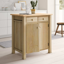 Wayfair | Unfinished Wood Kitchen Islands & Carts You'll Love ...