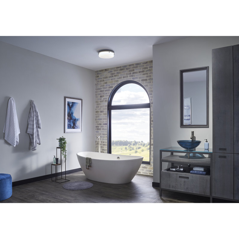 Broan 110 Cfm Energy Star Bathroom Fan With Light Wayfair