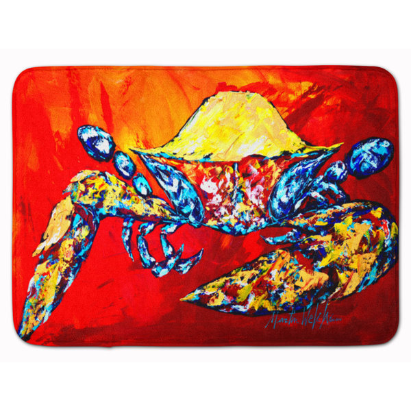 East Urban Home Crab Bring It On Memory Foam Bath Rug Wayfair