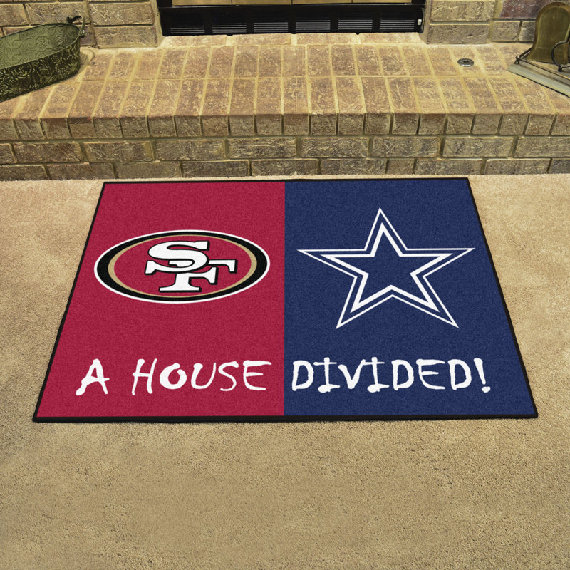Fanmats Nfl San Francisco 49ers Dallas Cowboys 42 5 In X 33 75 In