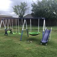 all star playground swing set