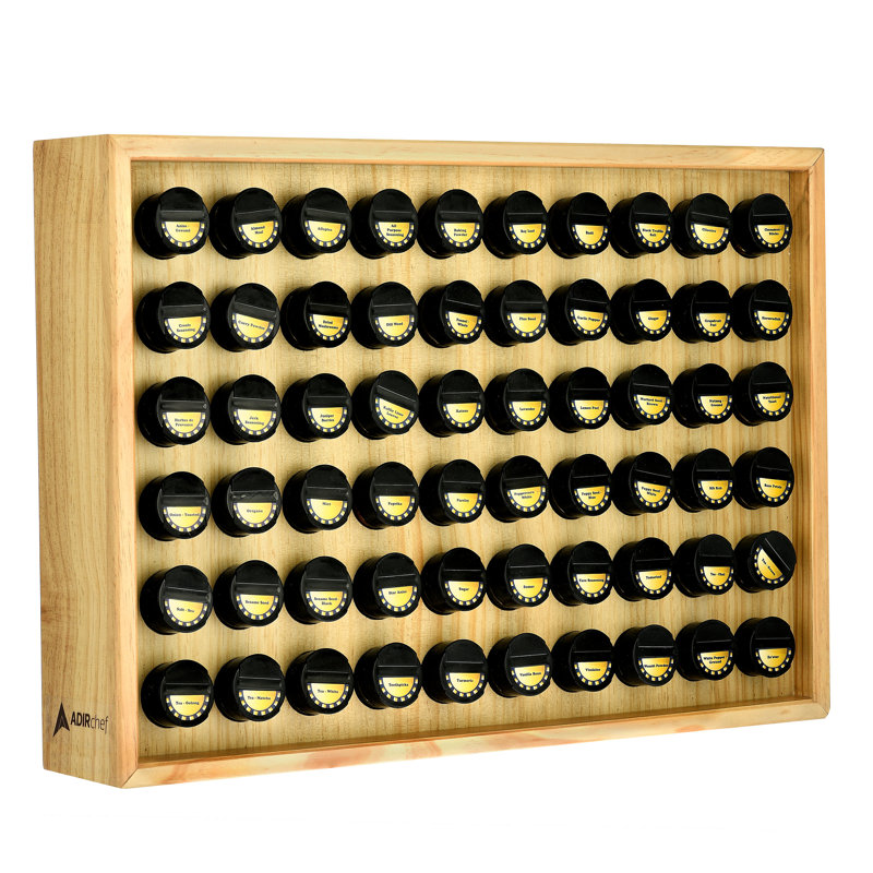60 Jar Spice Jar & Rack Set
