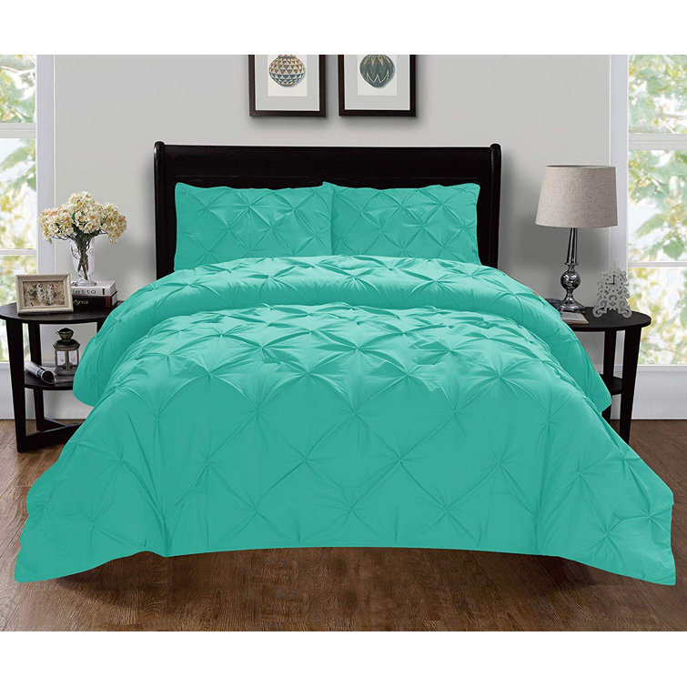 House of Hampton® Damarius Microfiber Reversible Duvet Cover Set