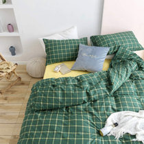 kids plaid bedding