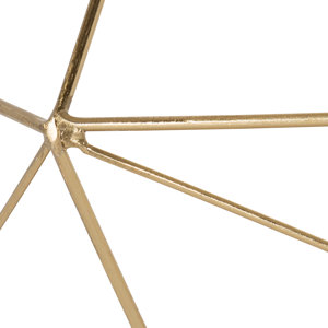 Gold Open Wall Shelving