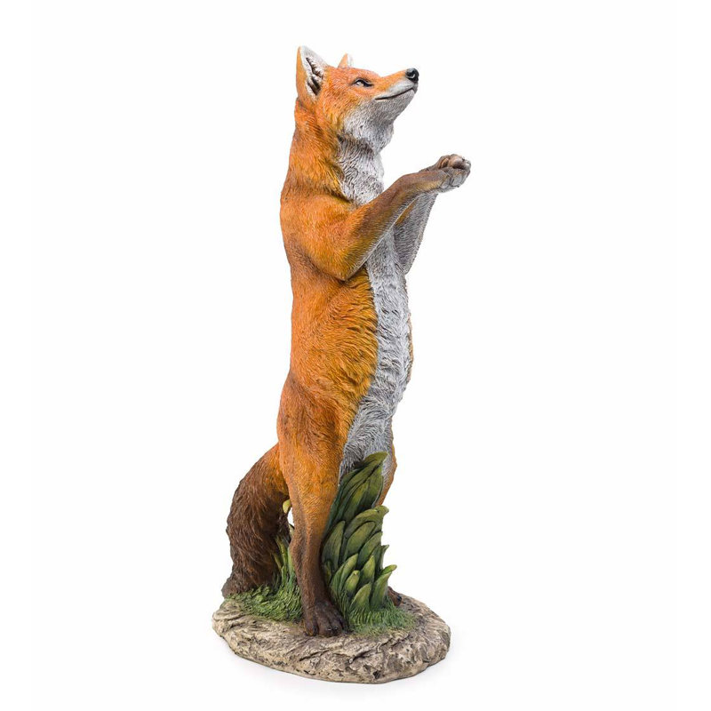 Vivid Arts Standing Fox Cub Resin Ornament