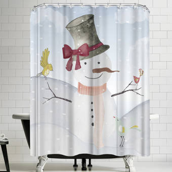 Bay Isle Home Afton On Aqua Single Shower Curtain Wayfair