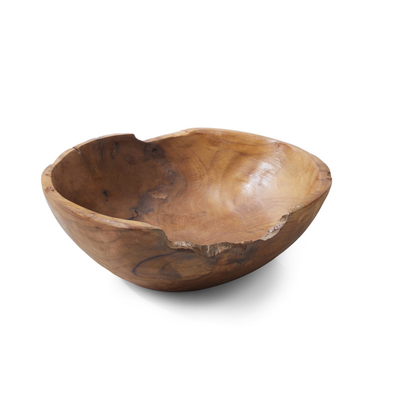 Union Rustic Thibault Exotic Bali Handmade Wooden Decorative Bowl Wayfair