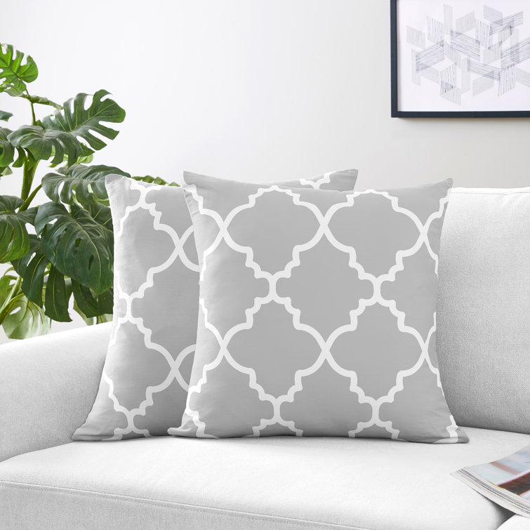 trellis throw pillow
