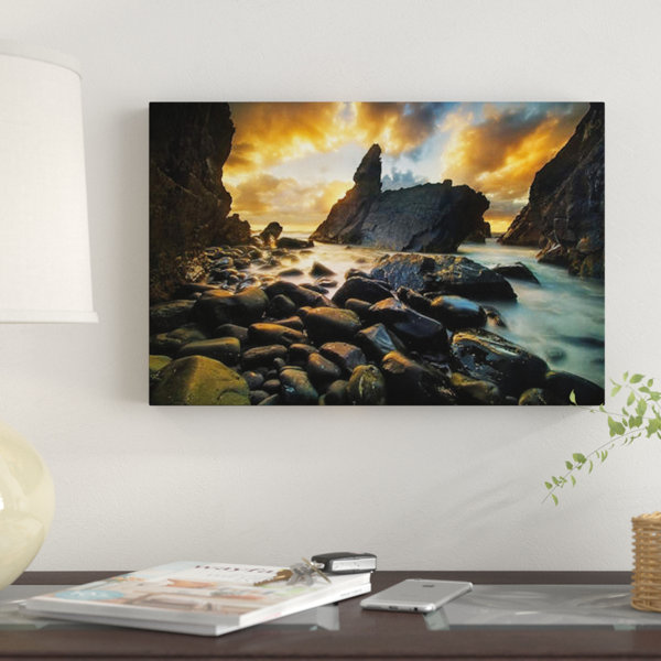 East Urban Home A Place Of Solitude Graphic Art Print On Canvas
