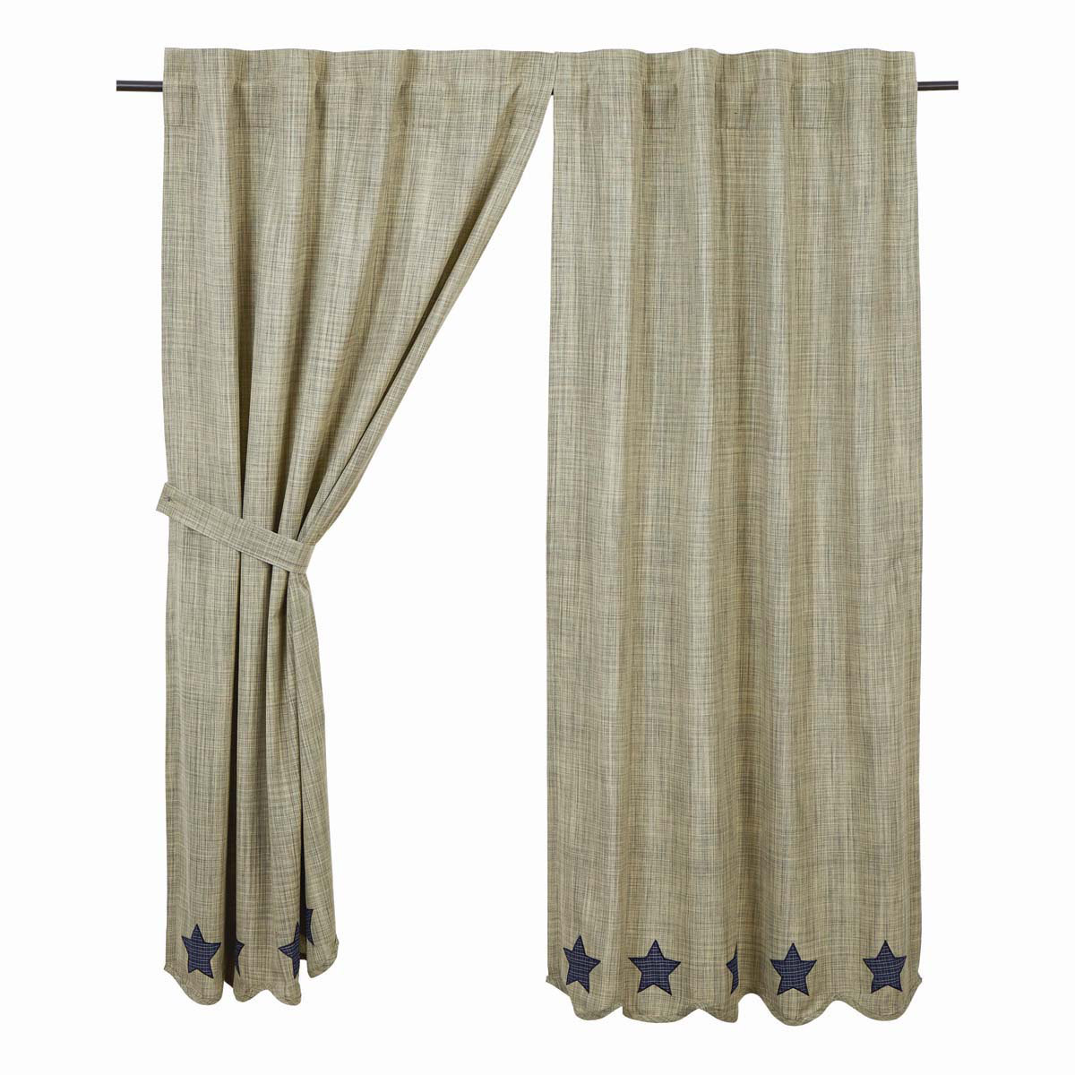 Country Bedroom Curtains Wayfair Victoria Curtain Panels Set Of 2