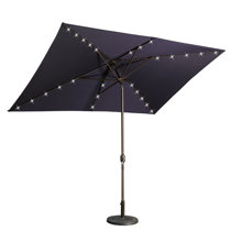 Lighted Rectangular Patio Umbrellas You Ll Love In 2021 Wayfair