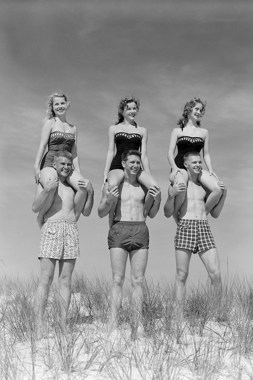 1950s mens bathing suits