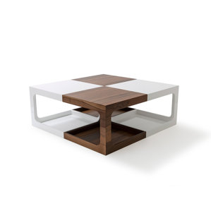 Coffee Table with Magazine Rack by Key..