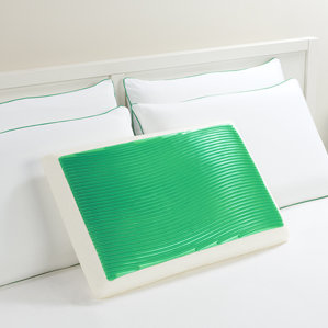 Wave Bed Memory Foam Standard Pillow b..