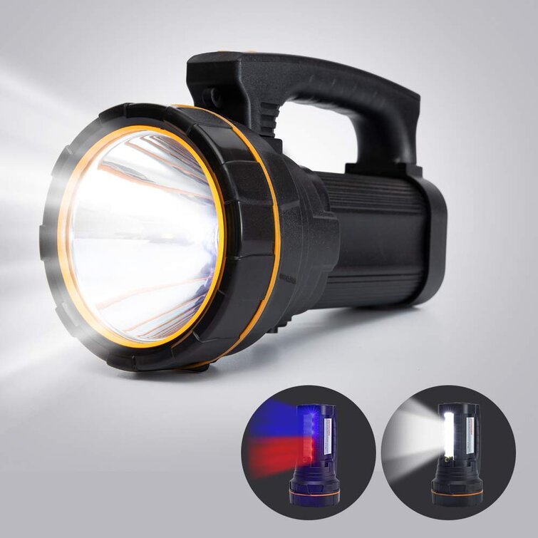 5500LM LED Searchlight LED Work Light Torch Spotlight Hand USB Rechargeable US