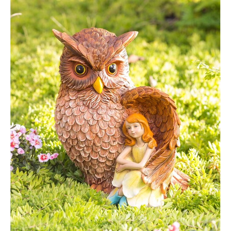 Details about   Colourful Decorative Garden Figurine Owl Eddi Decoration Gift Gartendeko Dekotrend show original title 