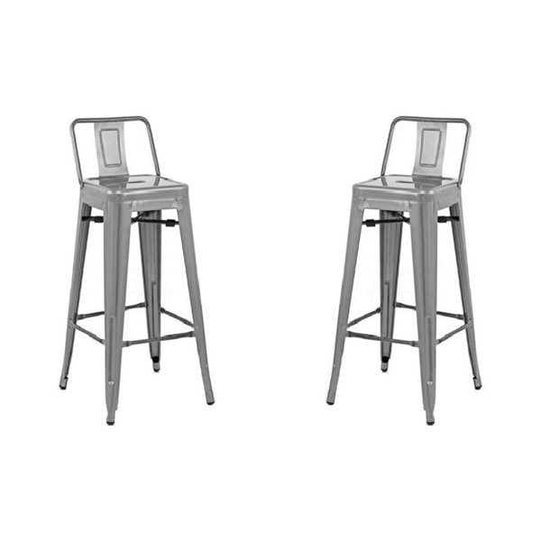 Barrel Bar Stool Wayfair