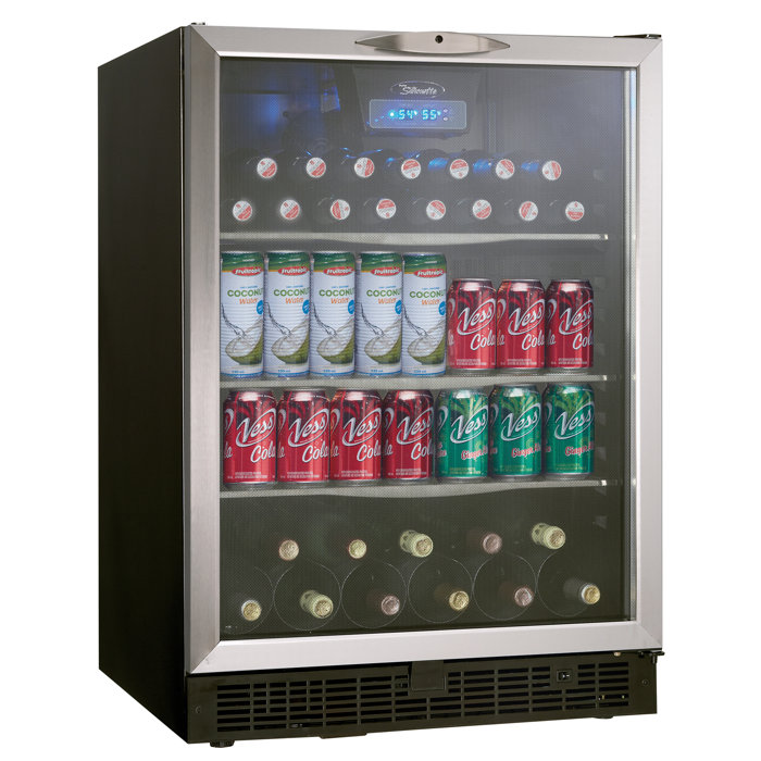 Silhouette 112 Can And 11 Wine Bottle 24 Undercounter Beverage Refrigerator