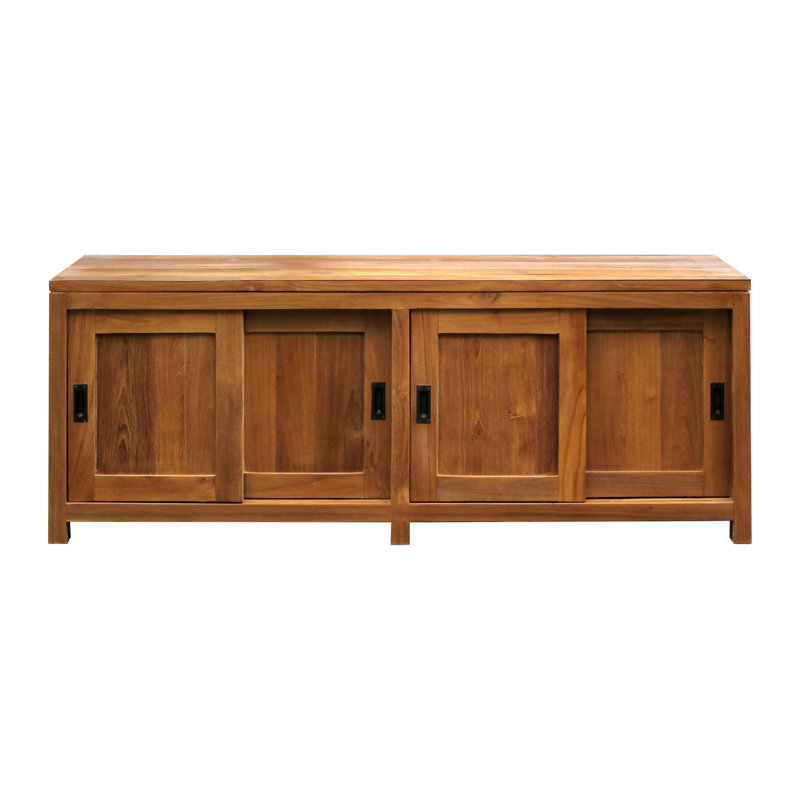 Chicteak Venice Solid Wood Tv Stand For Tvs Up To 70 Wayfair