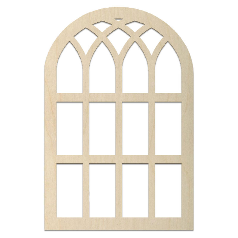 Charlton Home Baltic Birch Arch Wall Decor Reviews Wayfair