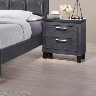 Teston 2 Drawer Nightstand by Wrought Studio