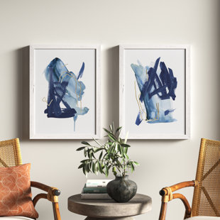 Indigo Blue Wall Art Joss Main