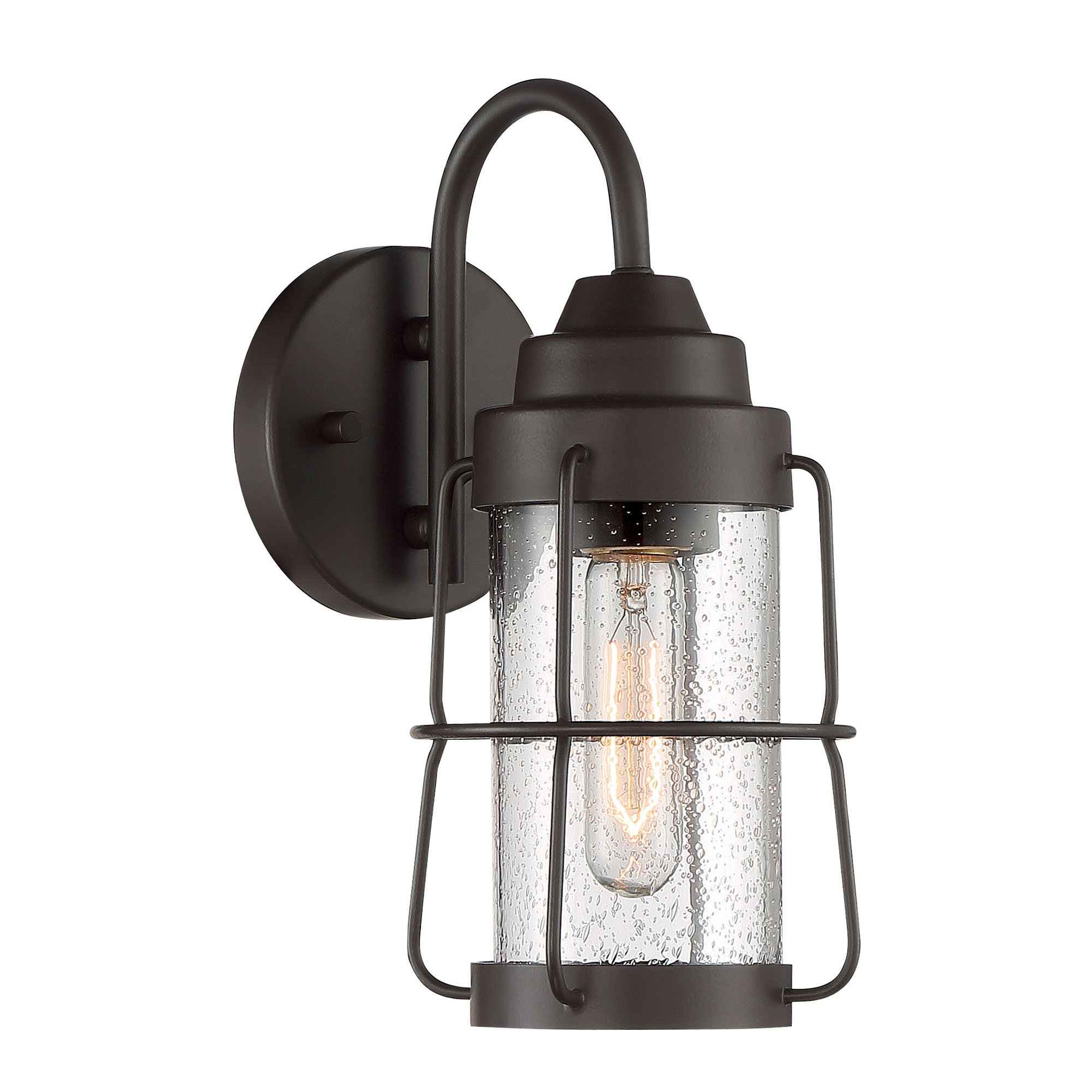 Breakwater Bay Adora Rustique 1 Bulb Plug In Outdoor Wall Breakwater Bay Adora Rustique 1 Bulb