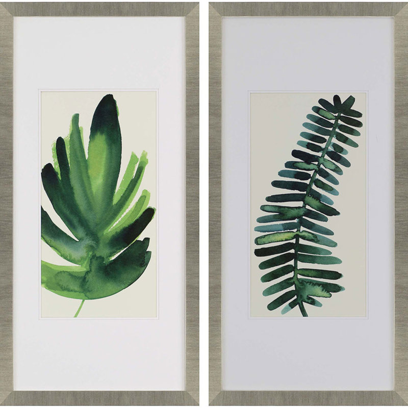 Framed Wall Art Sets paragon "palm leaves i" 2 piece framed wall art set | wayfair Framed Wall Art Sets paragon "palm leaves i" 2 piece framed wall art set | wayfair