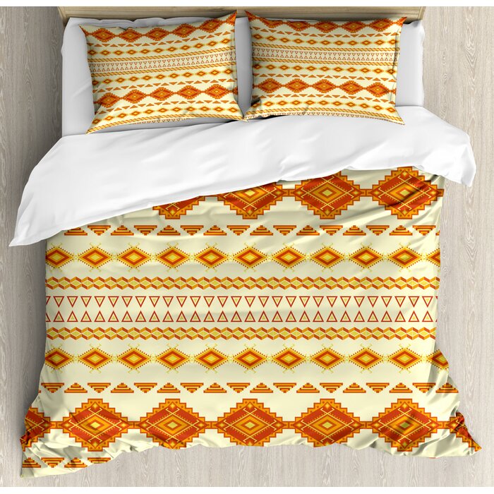 East Urban Home Aztec Duvet Cover Set Wayfair