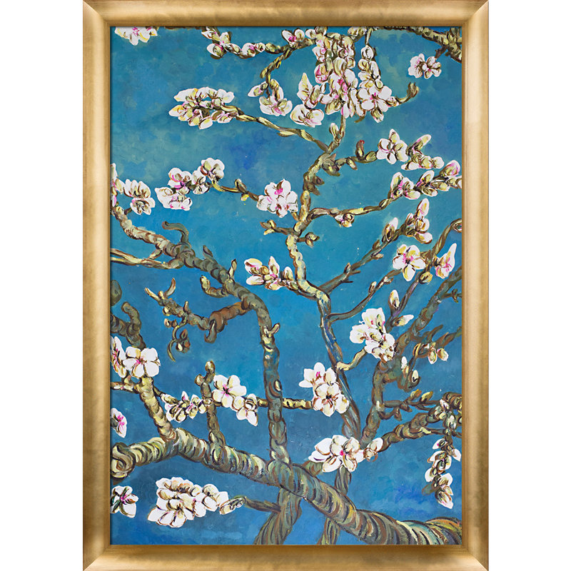 Tori Home Almond Blossoms By Vincent Van Gogh Framed Painting