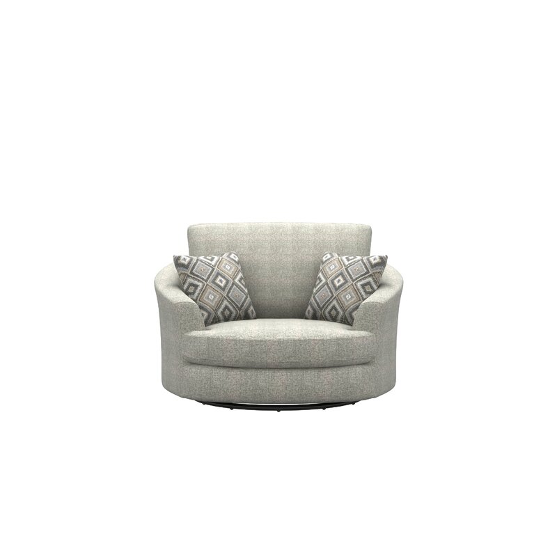 17 Stories Vannesa Swivel Tub Chair Wayfair Co Uk