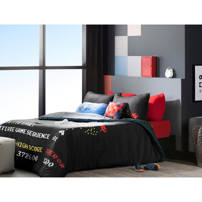 South Shore Dreamit Kids Video Game Reversible Comforter Set