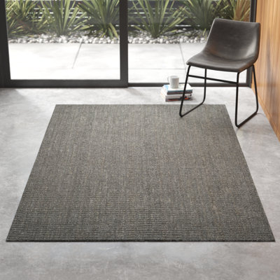 Cady Handmade Flatweave Jute Sisal Light Gray Area Rug Allmodern