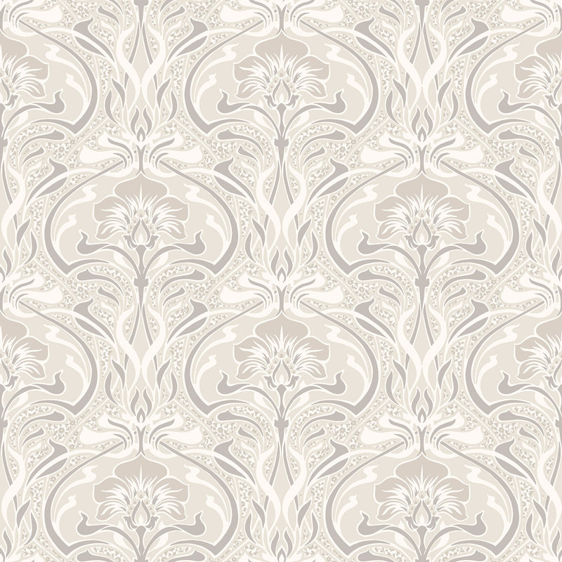East Urban Home Flora Nouveau 10 05m X 53cm Wallpaper Roll