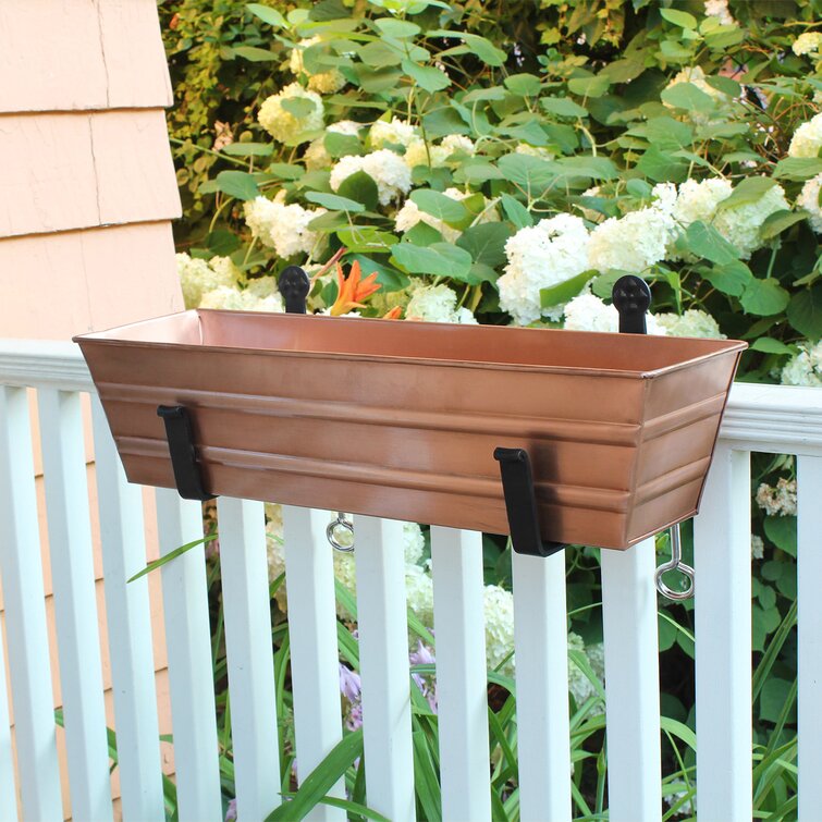 ACHLA Metal Window Box Planter | Wayfair