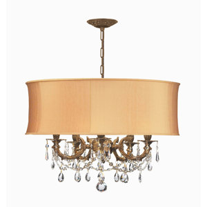 Corrinne Modern 5-Light Drum Chandelier