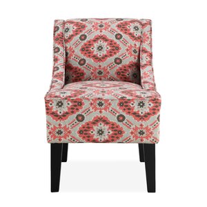 Lucy Ikat Swoop Side Chair
