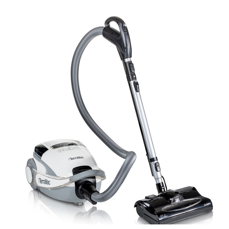 Prolux Terra Vac 5 Speed Quiet Canister Vacuum With Sealed Hepa Filter Reviews Wayfair