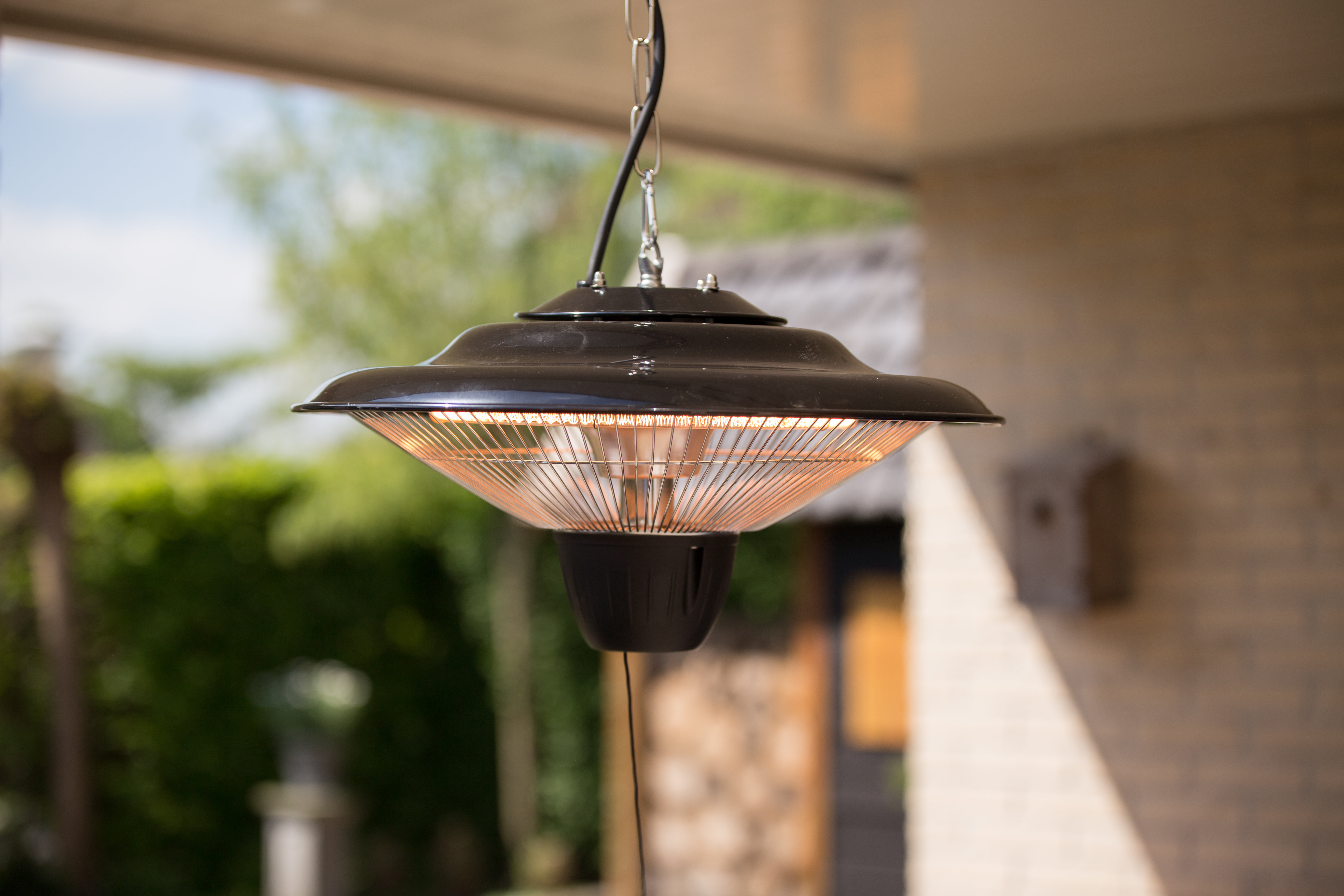 Hanging 1500W Electric Patio Heater 9500 BTU Propane Tabletop Patio Heater