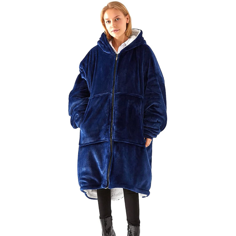 fuzzy blanket sweatshirt