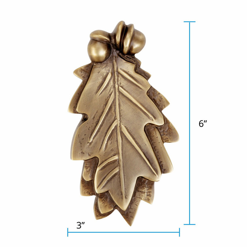 The Renovators Supply Inc Oak Leaf Door Knocker Wayfair