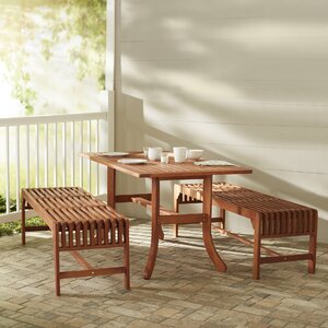 Monterry 3 Piece Dining Set