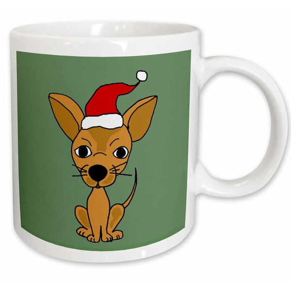 Chihuahua Coffee/Tea Mug Christmas Stocking Filler Gift Idea AD-CH1MG