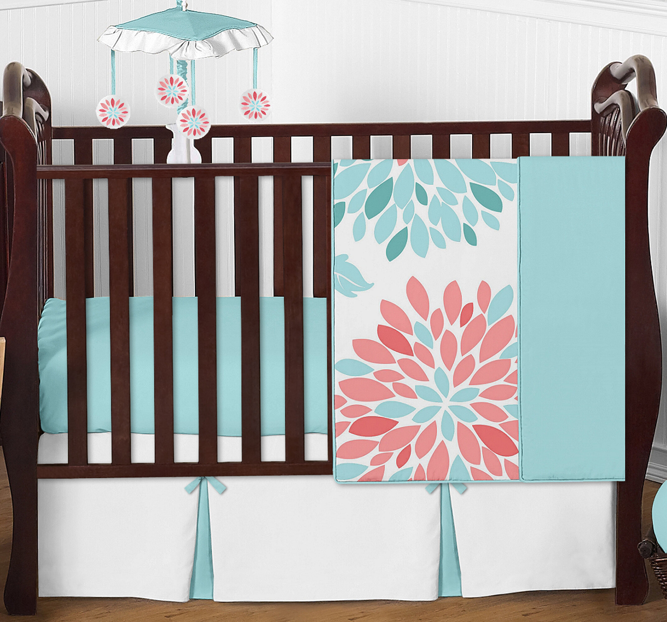 Sweet Jojo Designs Emma 4 Piece Crib Bedding Set Wayfair