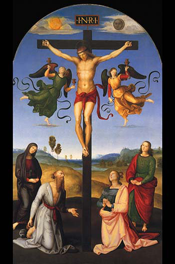 Buyenlarge Crucified Christ By Raphael Or Raffalello Painting