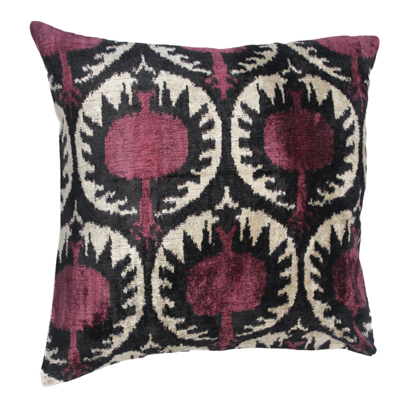HANDMADE Turkish Mauve Pillow Cover Soft Cotton Mauve Throw Pillow